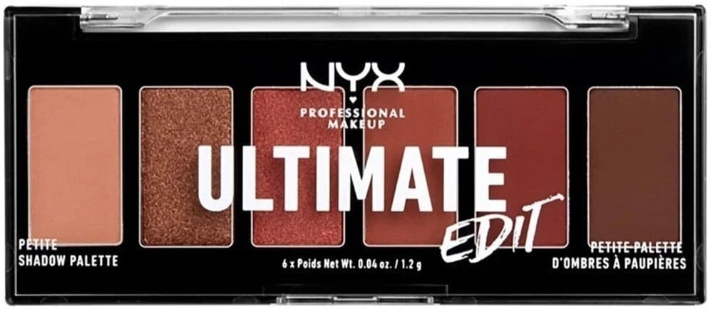Paleta de Sombra Nyx Ultimate Edit Uspp01 (6 Cores de 1.2G)