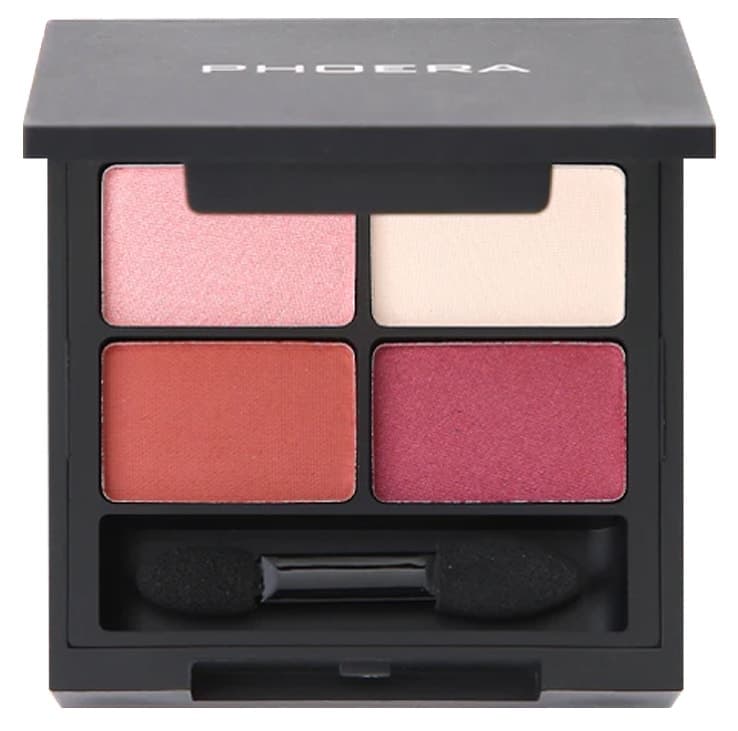 Paleta de Sombra Phoera Ultimate 03 Rose Dream 1.5G 4 Cores