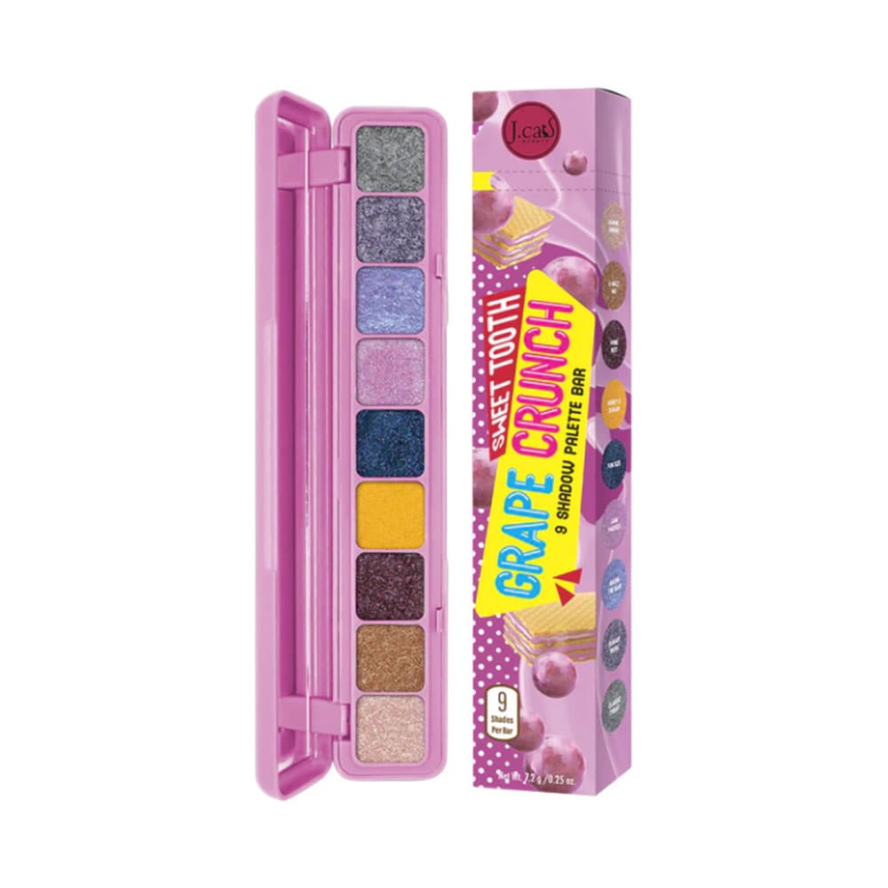 Paleta de Sombras J.CAT Sweet Tooth Grape Crunch 7,2G