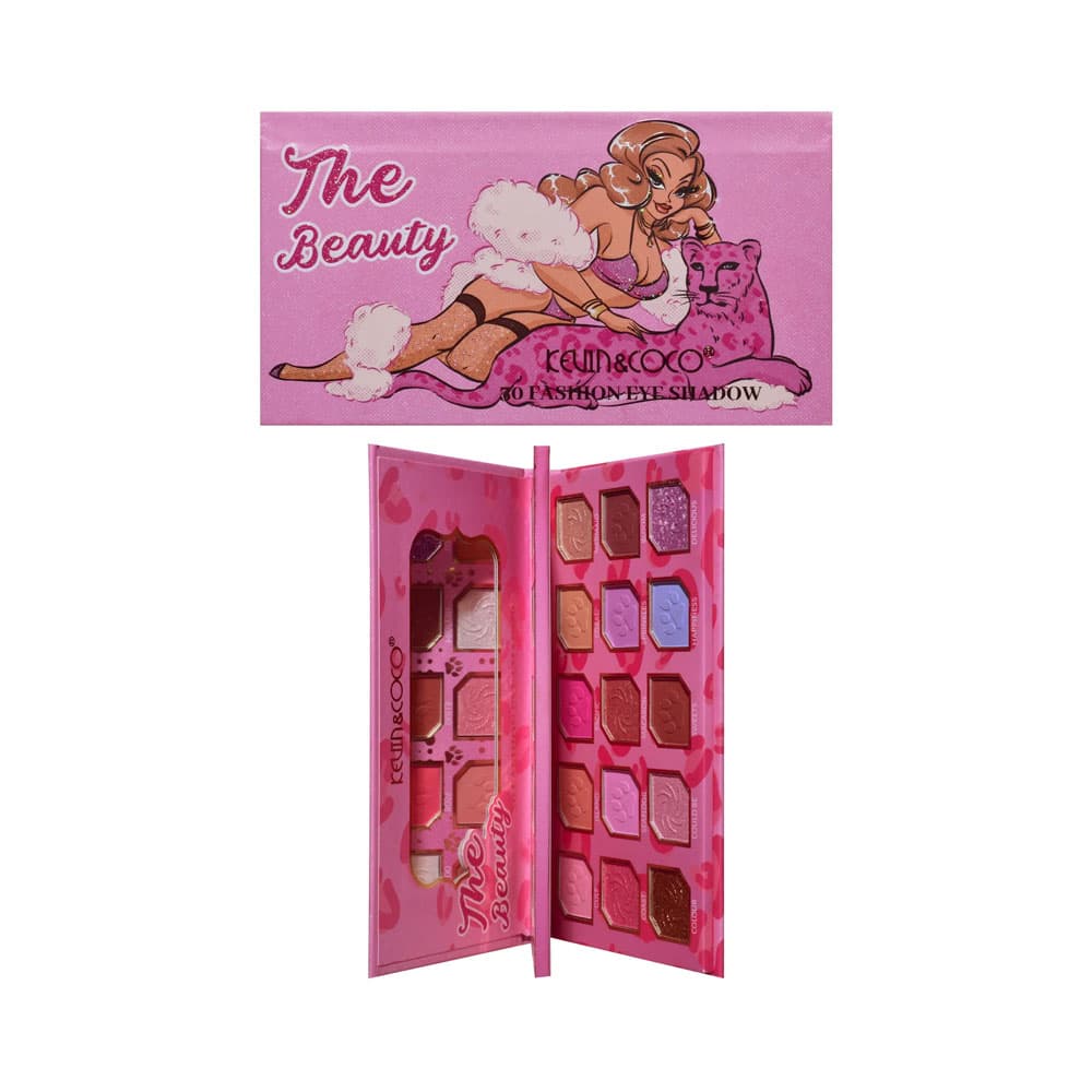 Paleta de Sombras Kevin & Coco Kc231231 30 Cores