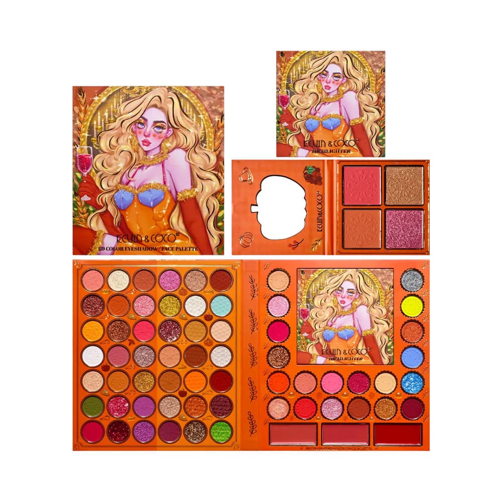 Paleta de Sombras Kevin&Coco Kc231705 69 Cores