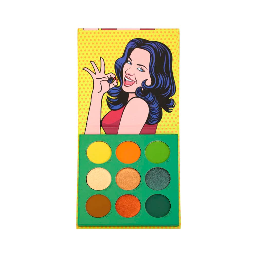 Paleta de Sombras Phoera 9 Sombras The Andes 12.6Gr