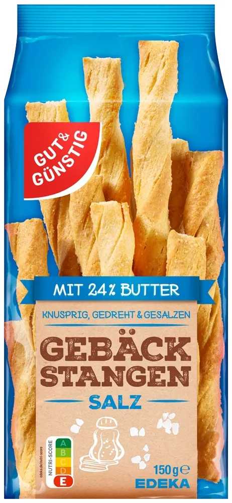 Palito Salgado Gut Y Gunstig Gebäckstangen Salz 150G