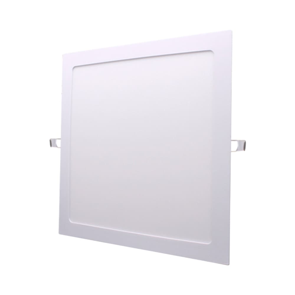 Painel LED Embutível Emalux Ld31813 18W 3000K 1244 Lúmens Bivolt Quadrado