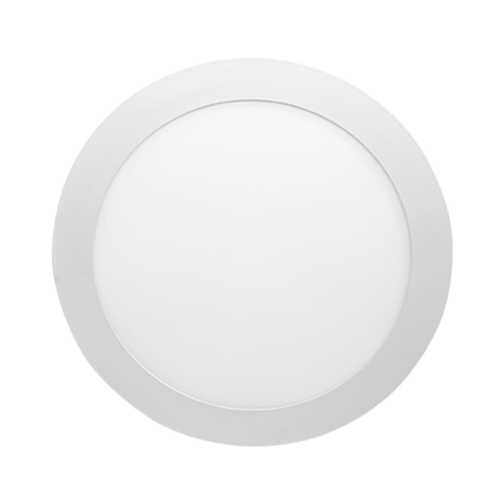 Painel de LED Embutir Taschiba 24W 6500K 1680 Lúmens Bivolt Redondo
