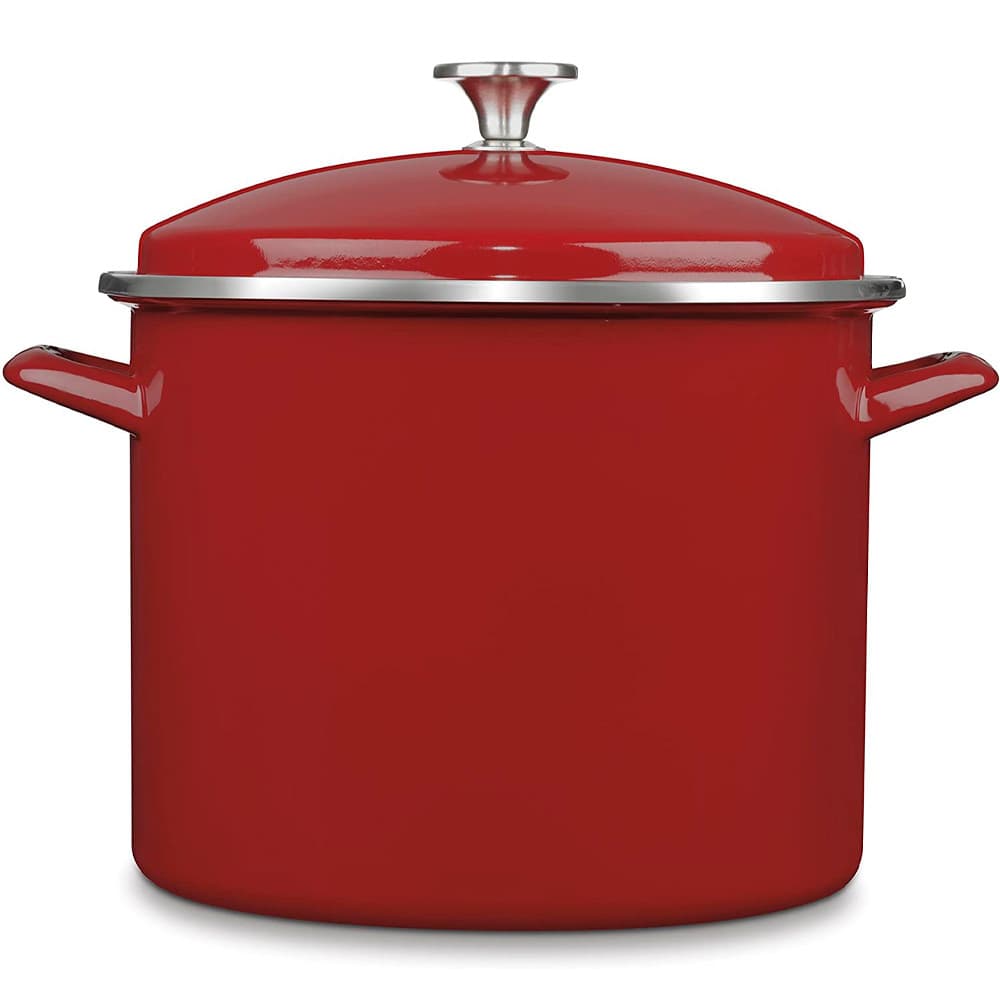 Panela Cuisinart Chef’s Esmalte Vermelho 12 Litros – Eos126-28R