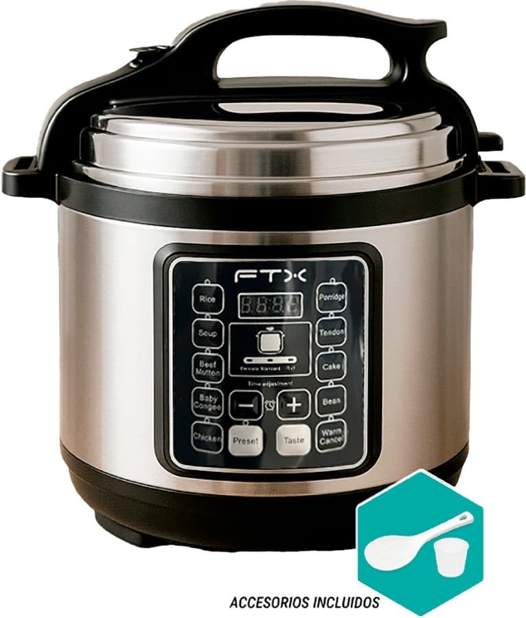 Panela de Pressão Elétrica Ftx Ftxpc-S6 6L 1050W 220V-50/60Hz