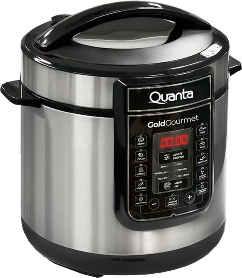 Panela de Pressão Elétrica Quanta Qtope300 6 Litros 1000W 220V/60Hz