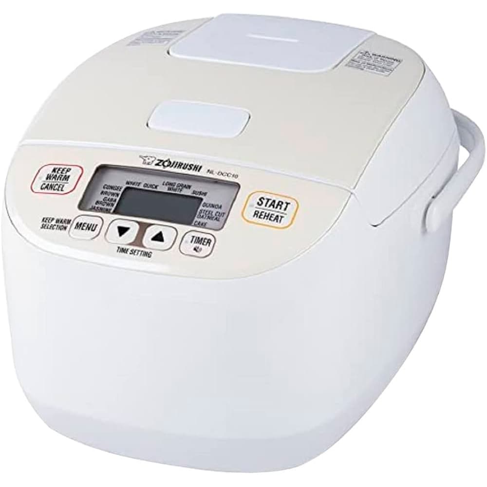 Panela Elétrica de Arroz Zojirushi Nl- DCC18CP Micom 10 Xícaras 1.8L 110V Bege Pérola