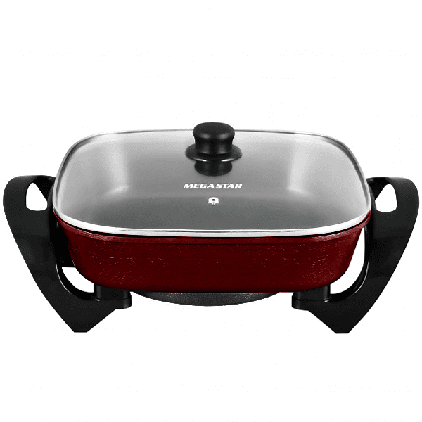 Panela Elétrica Megastar BA14R 1200W 220-240V Vermelho