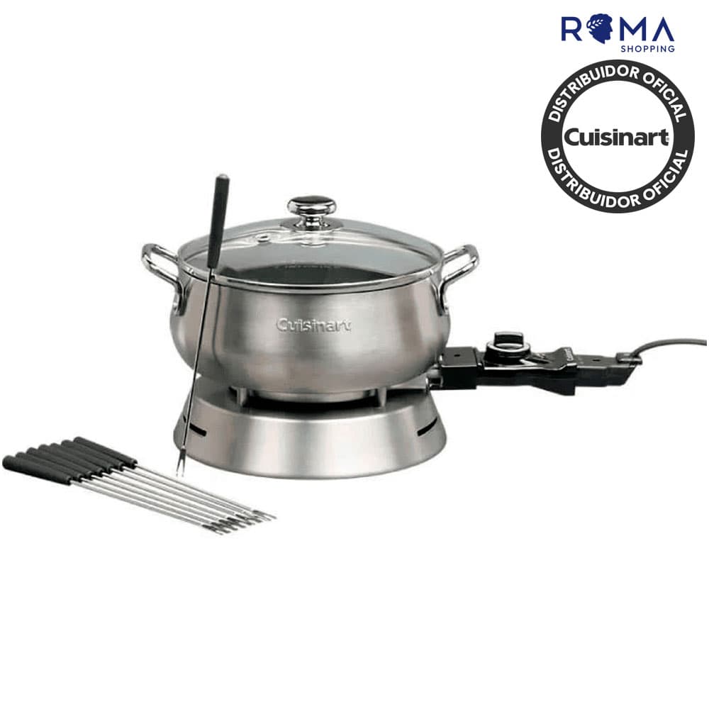 Panela Elétrica Cuisinart Cfo-50CBBRB 8 Níveis Aço Inoxidável 2.8L 1000W 220V