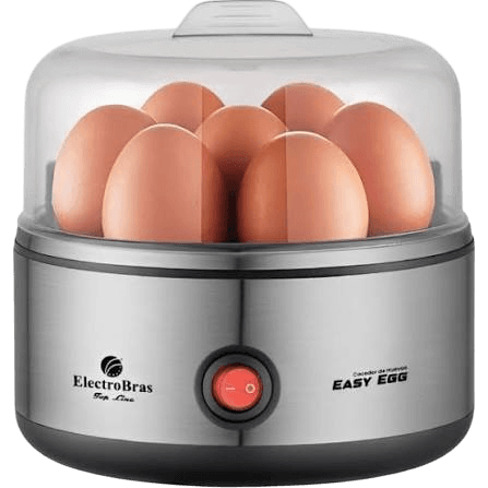 Panela para Cozinhar Ovo Elétrico Electrobras Ebeg-07 Inox 110V 60Hz