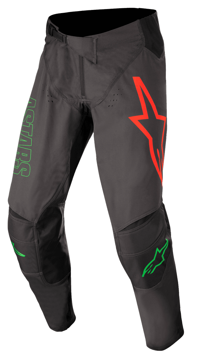 Calça Alpinestars Techstar Phantom Anthracite Green Neon / 32