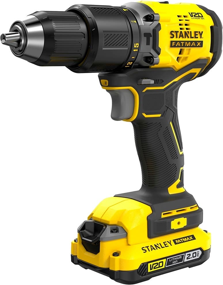 Parafusadeira/Furadeira de Impacto Stanley SBD715C2K-B2 20V - 220V/50Hz