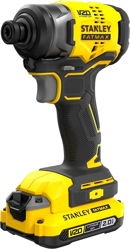Parafusadeira/Furadeira de Impacto Stanley SBI810D2K-B2 6.35Mm 20V