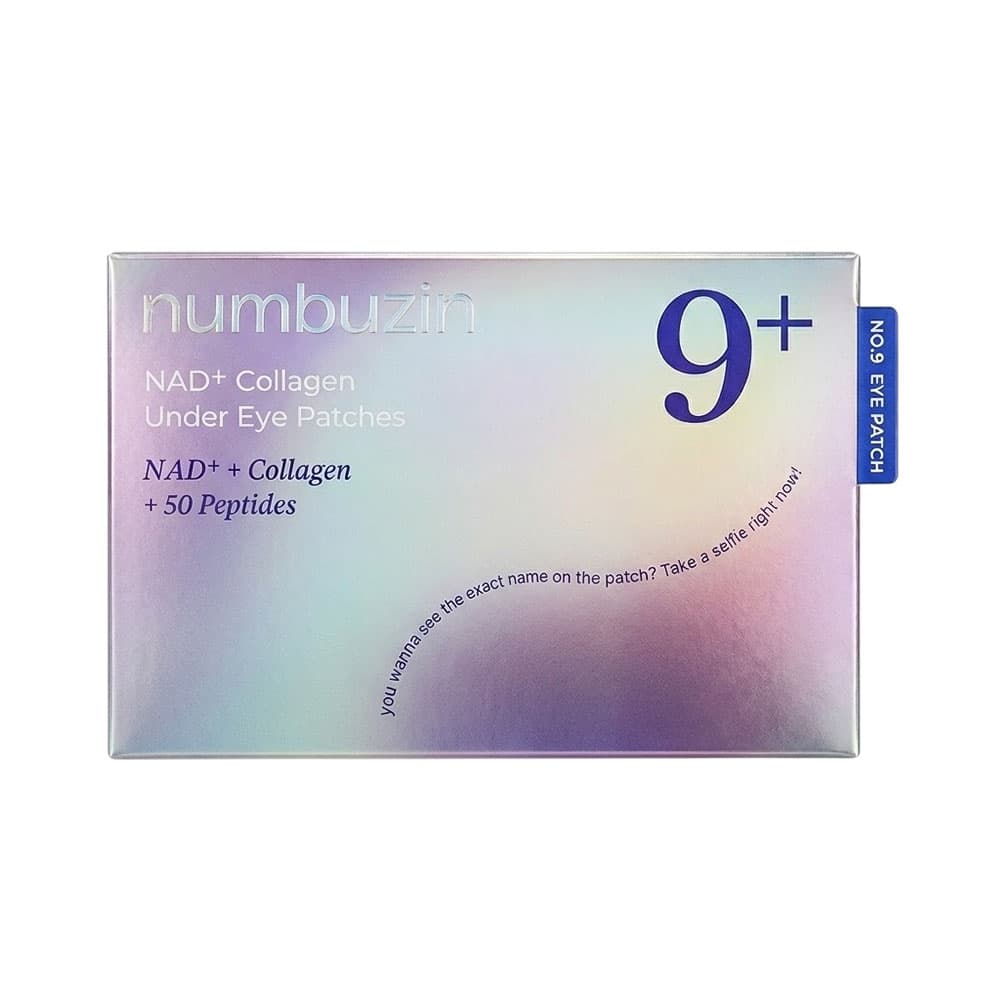 Parches para Contorno de Olhos Numbuzin N°9 Nad+ Collagen (5 Peças)