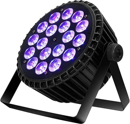 Iluminação Decorativa Digi Light Parled Super Slim 18x18W RGBWA+UV