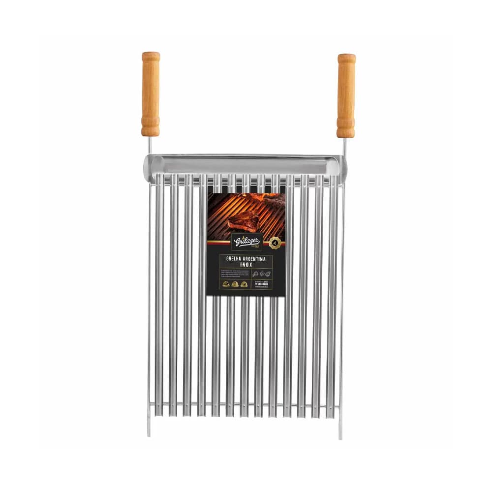 Grelha Grilazer Gr0100 Argentina 40 X 50 Cm