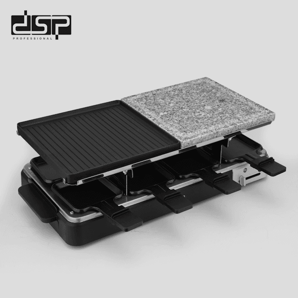 Parrilla Raclette Elétrica Dsp 3 Em 1 de 1400W