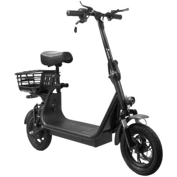 Patinete Elétrico Audisat Hl12 350 Watts Rodas de 12" Até 32 km/h Capacidade 120KG Autonomia 45KM Preto