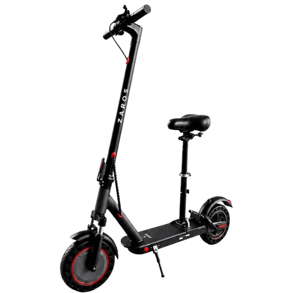 Patinete Elétrico Zaros L8 Max 500W 10" 32Km/h - Preto