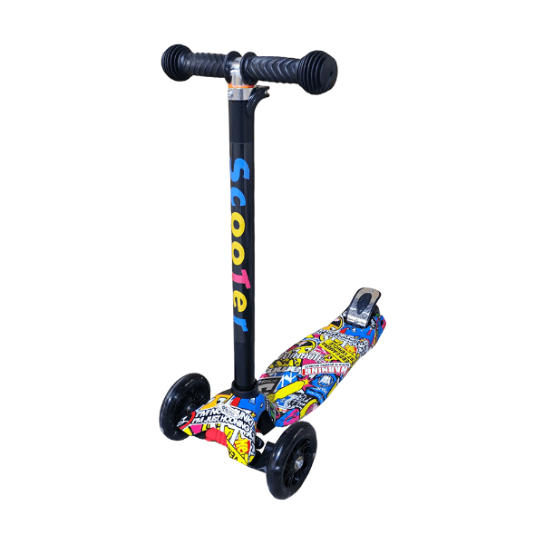 Patinete Infantil 4Life Hy580 Com Led Estampado Mix