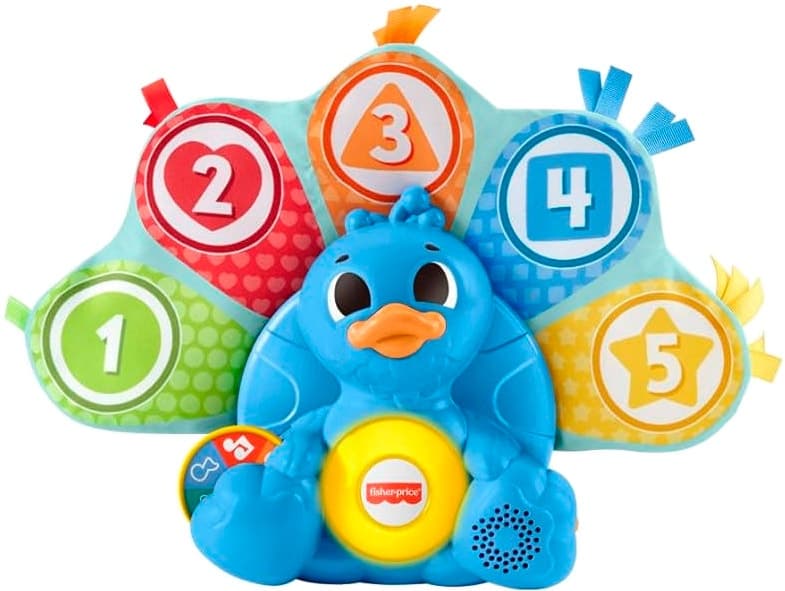 Brinquedo Pavao Penas Coloridas Fisher-Price Linkimals Hnn76