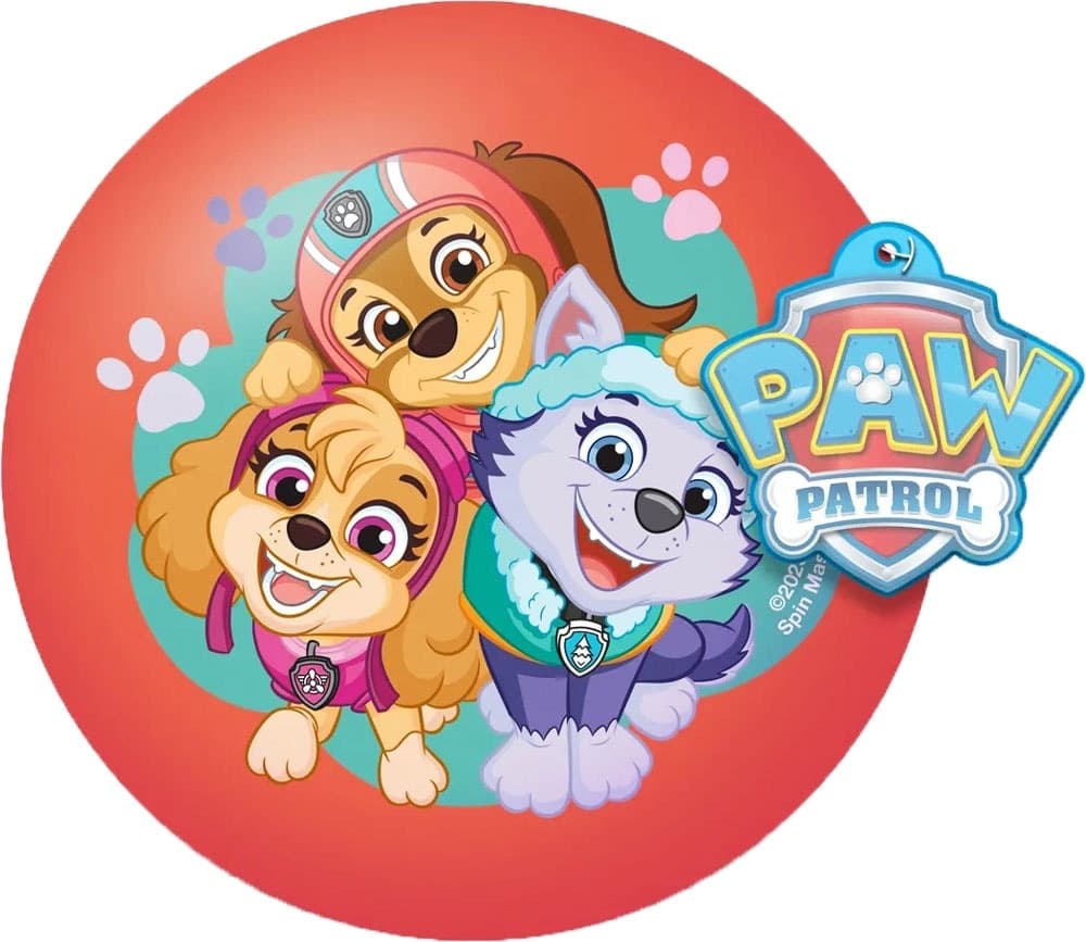 Brinquedo Paw Patrol Foamy Ball Ja-Ru 7505 F Vermelho