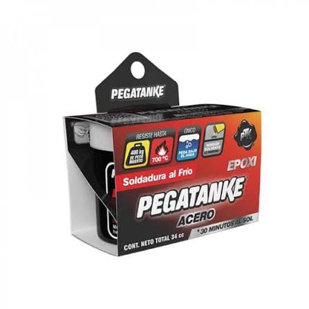Adesivo Epóxi Aço Pegatanke 44ml