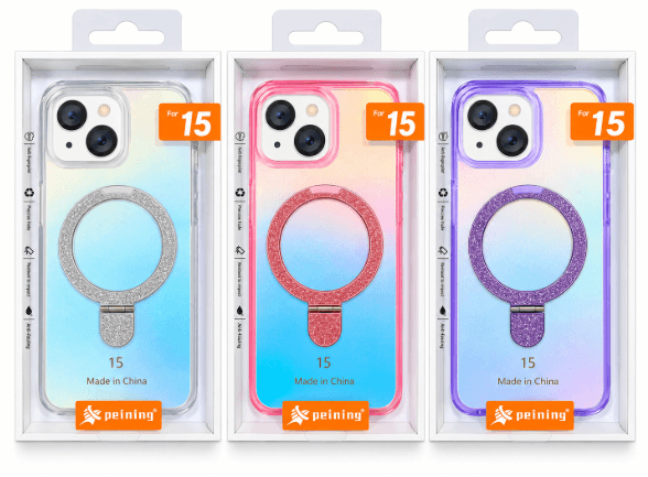 Peining Capa iPhone 15 Magsafe Auraglam Colores Varios