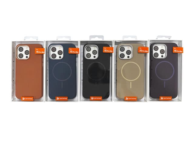 Capa Peining para iPhone 15 Pro Max Haut MagSafe Cores Variadas