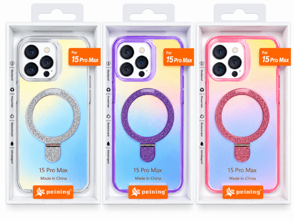 Peining Capa iPhone 15 PRO MAX Magsafe Auraglam Colores Varios