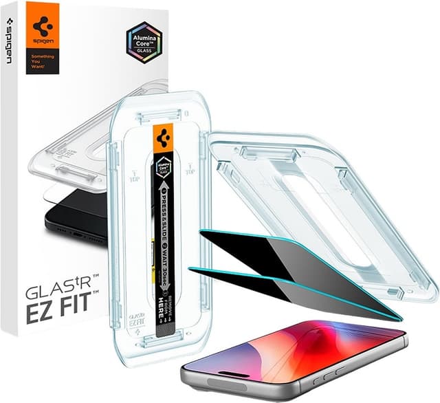Película Spigen GLAStR Ez Fit Privacy Agl12029 (2 Unidades)