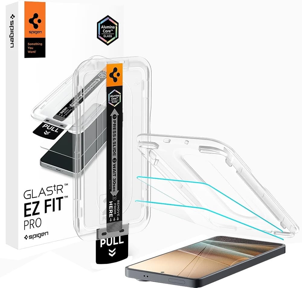 Película Spigen GLAS.tR Ez Fit Pro Agl11091 (2 Unidades)