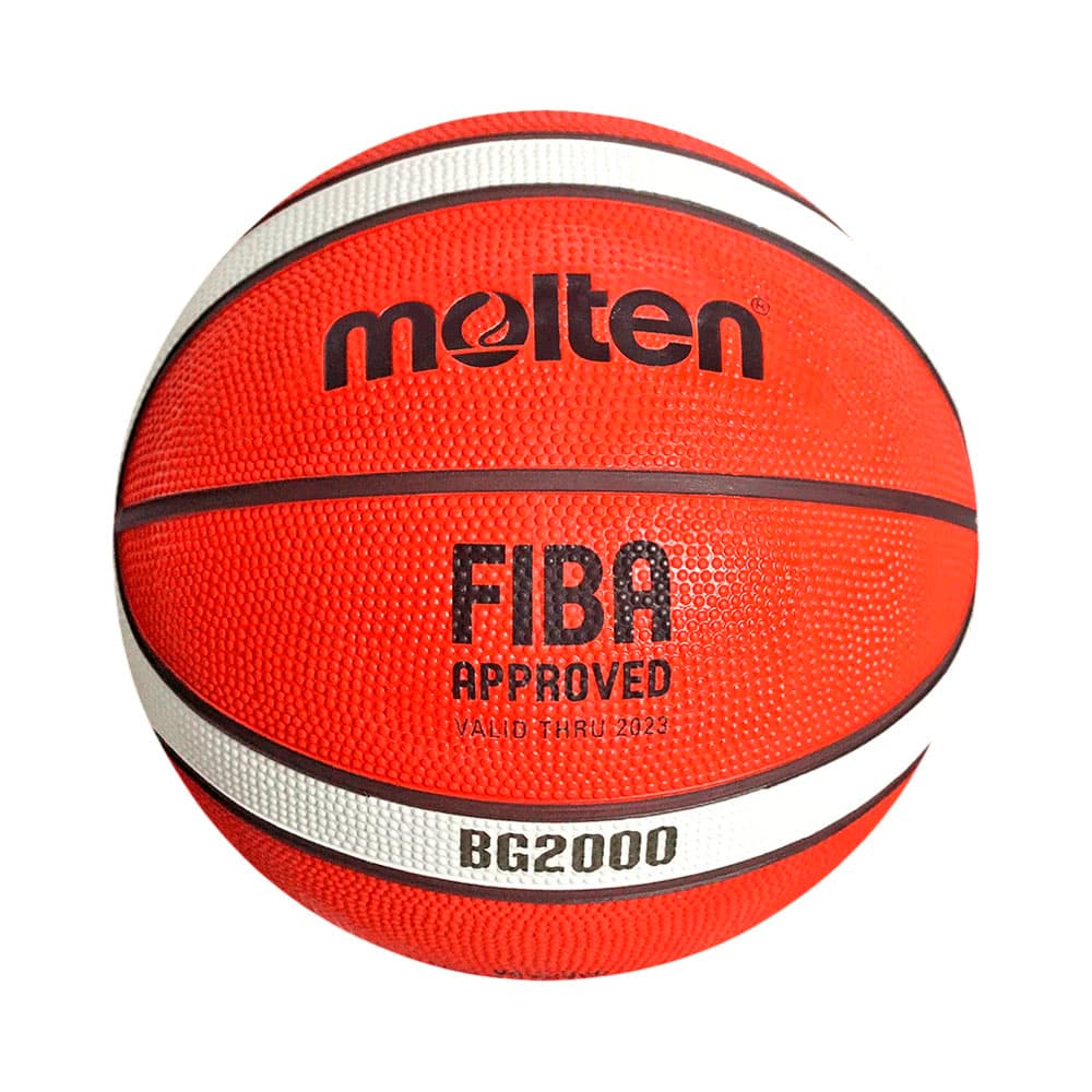 Bola de Basquete Molten B6G2000 Rubber Cover Fiba Tamanho 6