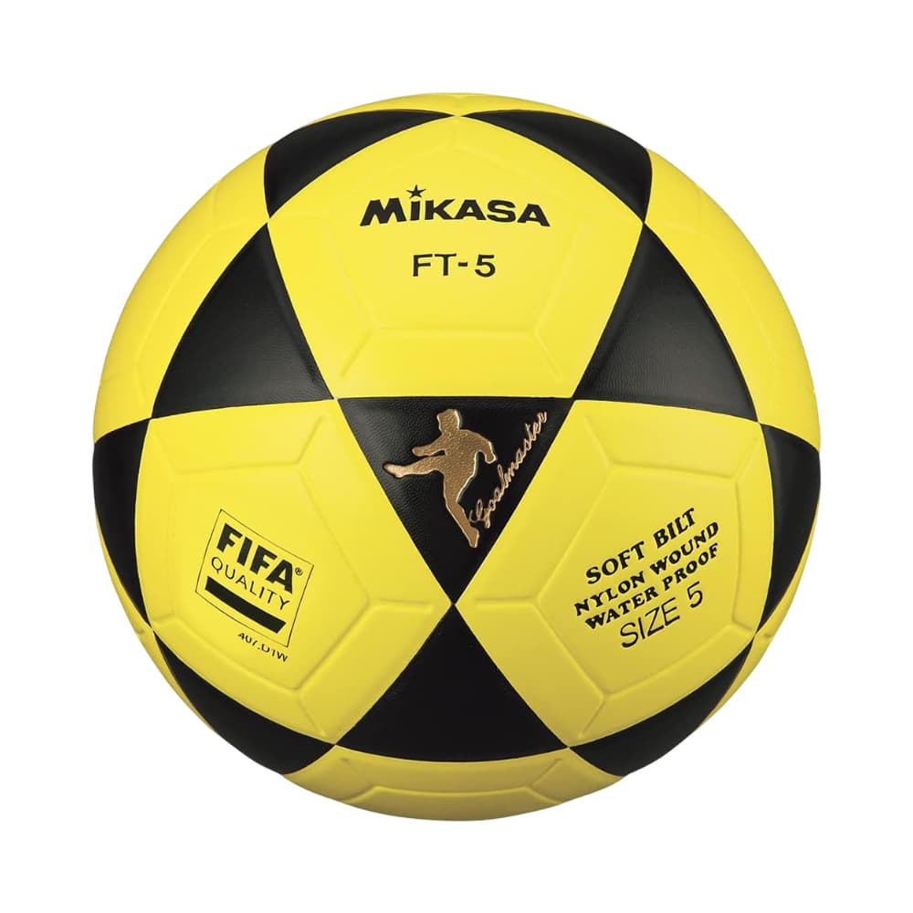 Bola de Futevôlei Mikasa Ft-5BKY Nº 5 Amarelo/Preto