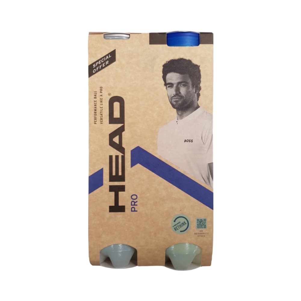 Bolas de Tênis Head Pro 2 Tubos de 4 Unidades