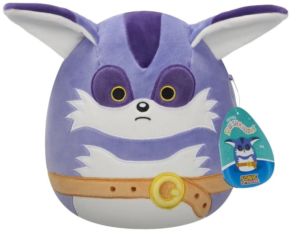 Pelúcia Big the Cat Sonic Squishmallows Jazwares