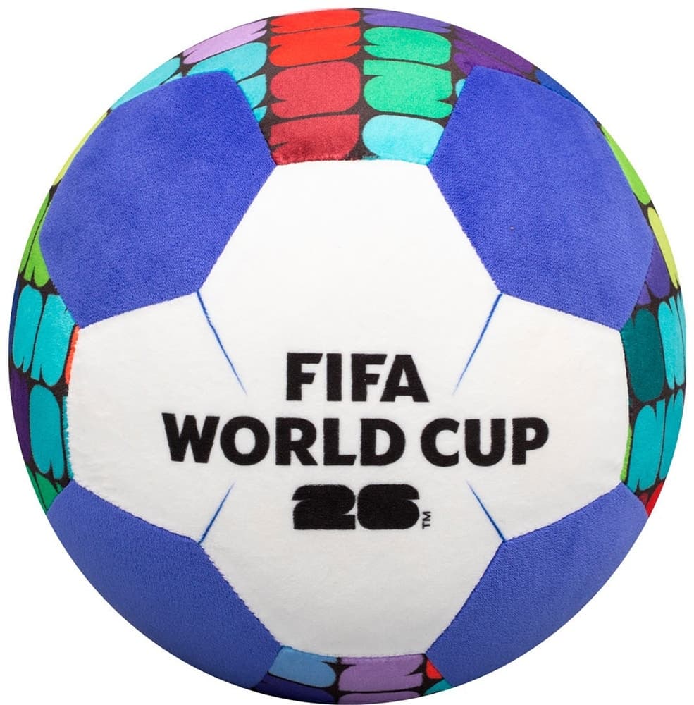 Pelúcia Jazwares Bola da Copa do Mundo 2026 Jpfi00043 Roxa