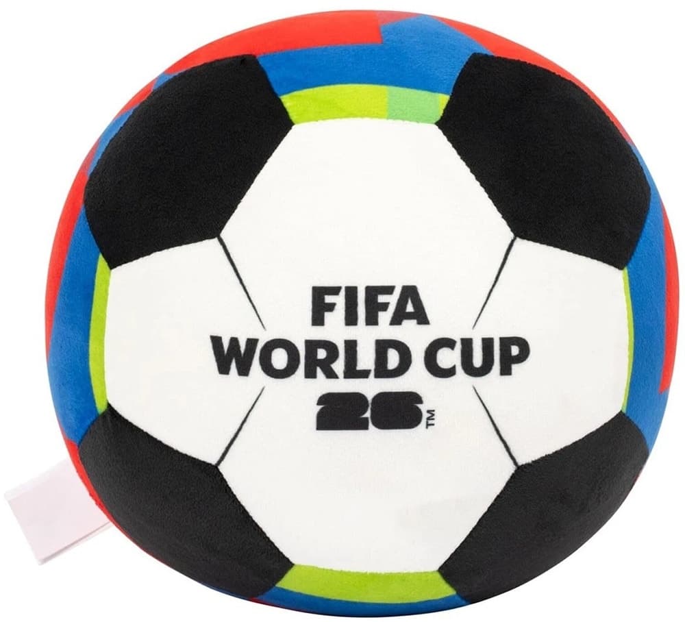 Pelúcia Bola da Copa do Mundo 2026 Jazwares Jpfi00044 Vermelha