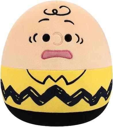 Pelúcia Charlie Brown Peanuts Squishmallows 8" Jazwares