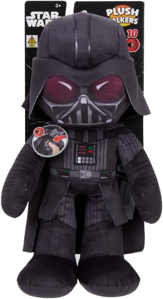 Pelúcia Darth Vader Star Wars Plush Talkers Mattel