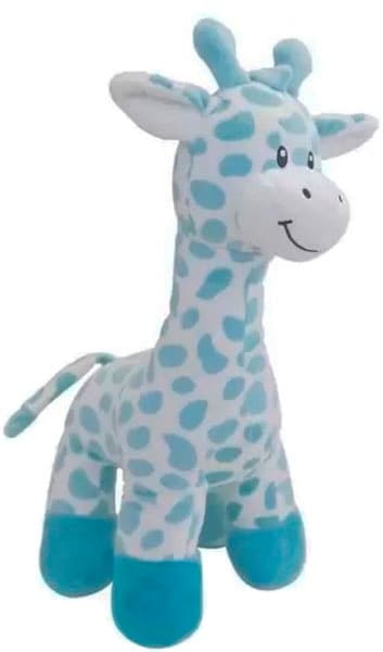 Pelúcia Girafinha Azul Buba