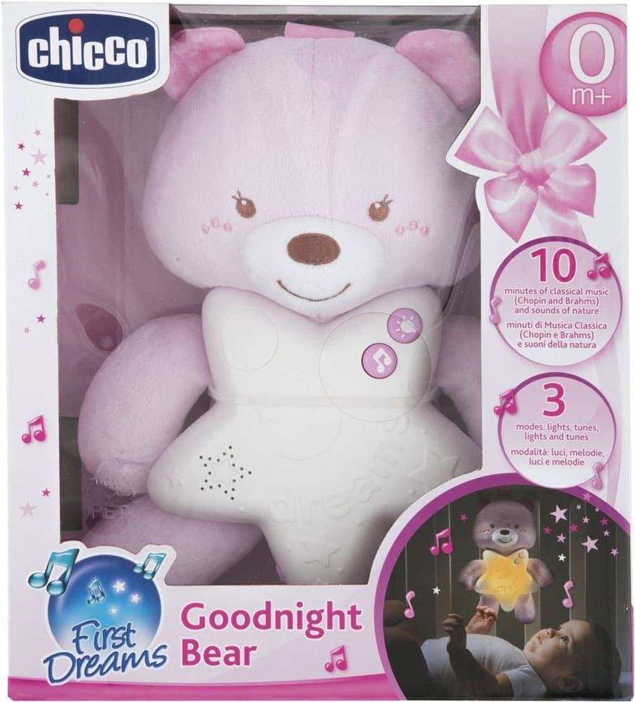 Pelúcia Goodnight Bear First Dreams Chicco