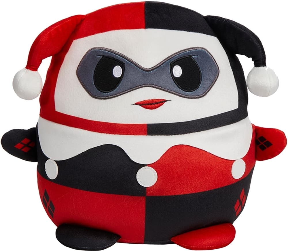 Pelúcia Harley Quinn Cuutopia Dc 10'' Mattel Hxb21