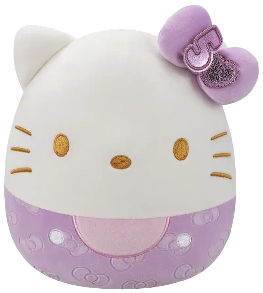Pelúcia Hello Kitty 50TH Anniversary Squishmallows Jazwares