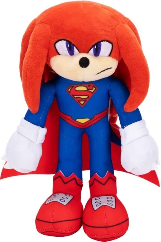 Pelúcia Jakks Pacific Knuckles Superman Dc X Sonic The Hedgehog