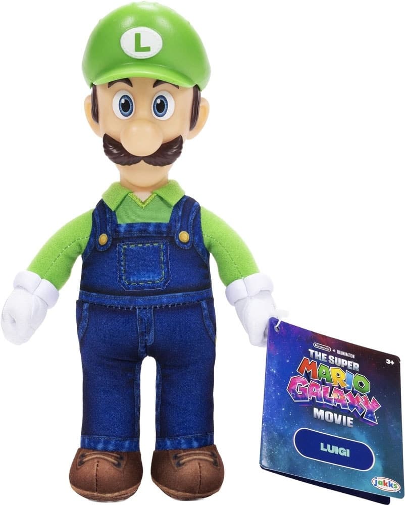 Pelúcia Jakks Pacific Luigi The Super Mario Galaxy Movie