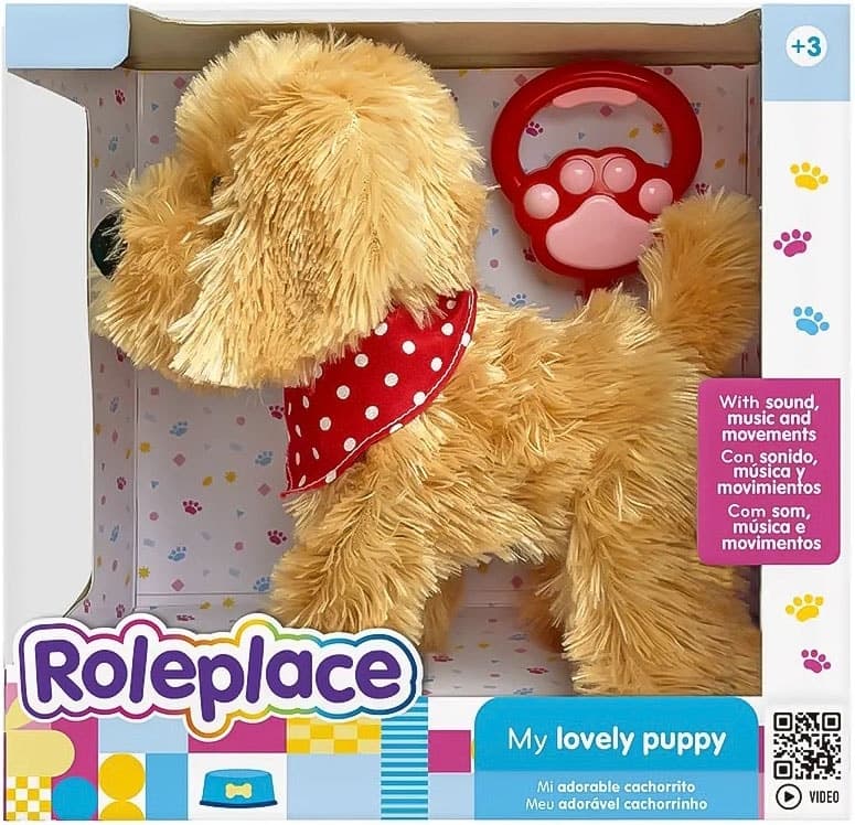 Pelúcia Roleplace My Lovely Puppy Rl03-F