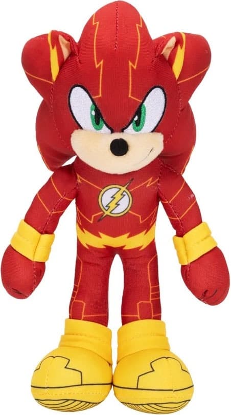 Pelúcia Jakks Pacific Sonic The Flash Dc X Sonic The Hedgehog